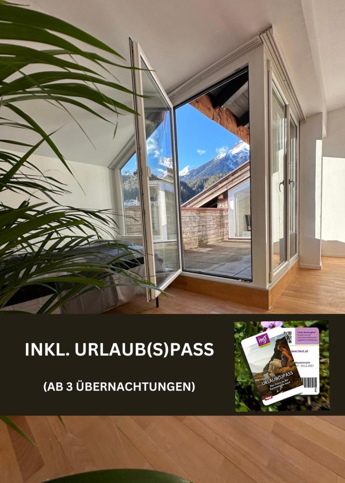 Geraeumiges Sonniges Apartment Mit Bergblick Imst Eksteriør billede